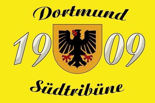 Dortmund Südtribüne Flagge 90x150cm