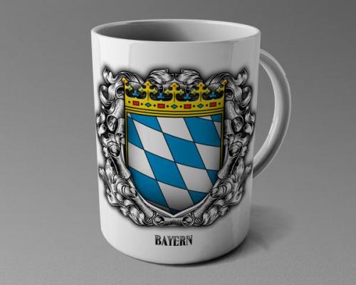 Tasse/Kaffebecher Bayern
