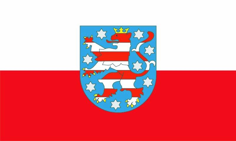 Thüringen Flagge 90x150cm
